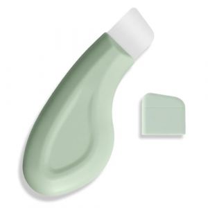 OUDQFCJ 1 Pcs Extracteur de Points Noirs en Silicone - Tire Comédon pour Visage et Nez, Nettoyage Profond et Doux, Spatule Professionnelle pour Pores, Compact et Facile à Utiliser (Vert) (Mapico, neuf)