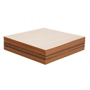 30 Pi&egrave;Ces Contreplaqu&eacute; 3mm - Feuilles De Bois De Tilleul 40 X 40cm - Panneau Feuille D&eacute;Coupe Laser - Bois Non Trait&eacute; - Contreplaqu&eacute; (Beaudreaul, neuf)