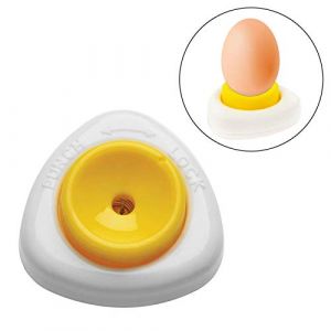 Ganekihedy Perceur D'oeufs, Pique Oeuf Perforatrice 1 Trou, Coupe Oeuf À La Coque D'oeuf Séparateur, Perforatrice en Forme D'œuf Poussin (XIXIMAOYISHANGHANG, neuf)