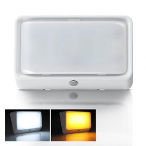 Obeaming Éclairage de Porche Extérieur Camping-Car 12V LED Lampe avec Interrupteur 410LM 2CCT et Veilleuse Rouge IP66 Étanche pour Caravane Camion Auvent (1) (Obeaming Official, neuf)