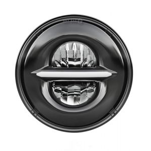 TINMAGI 5.75 Pouces Phare LED Moto 6000K, Phare Rond Éclairage Moto Universel 30W pour Harley Touring, Softail, Dyna, Sportster et Tous les Autres Modèles, Noir (TINMAGI, neuf)