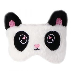 Générique masque pour les yeux patch yeux bandeau yeux eye mask sleep mask eye patch lampe masque sous les yeux couvre-yeux pour dormir œil cache-yeux design panda bandeau confortable (KIOONG, neuf)