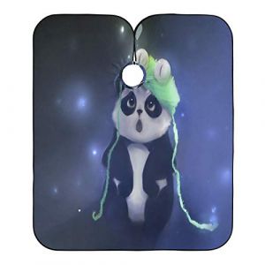 Panda Mignon De Nuit Peignoir Coiffure Imperméable Robe De Coiffure Anti-Taches Blouse Coiffeur Pour Coiffeurs Barber Instituts De Beauté 140X168Cm (guangzhouhongchenmaoyishanghanggerenduzi, neuf)