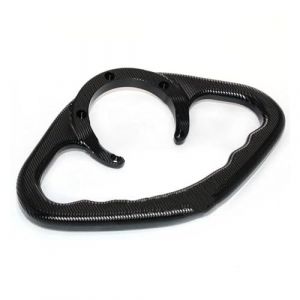 Moto Poignées Passager De Moto Poignées Réservoir Poignées Barre D'appui Accoudoirs pour SV650 SV650S SV 650 S Accessoires(Noir) (dengzhoushixuanlanbaihuodiangerenduzi, neuf)
