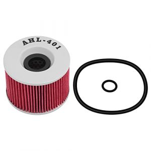 AHL Filtre à Huile Compatible avec YAMAHA XJR1200 XJR 1200 1985-1999 XJR1300 XJR 1300 1998-2014 FZR1000 FZR 1000 1987 1988 1989 (AHL-Motor, neuf)