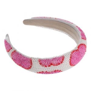 DEARMAMY -tête Cœur Saint-valentin Accessoires Cheveux Bleu Marine Pour Mariage Bibi Ornement Cheveux Cœur (Liiane, neuf)
