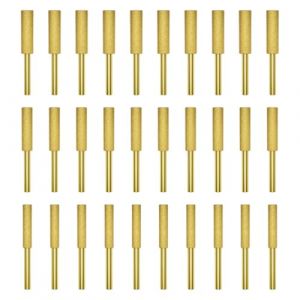 30 Pièces 4mm, 4.8mm, 5.5mm Affûteur de Tronçonneuse Diamant, Diamant Affuteur Affuteuse De Chaine Tronçonneuse, 3 Tailles Différentes, Adapté À L'Affûtage Des Chaînes (ANETTEE GLOBALISS, neuf)