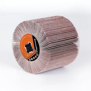 Brosse à lamelles abrasives pour machine à satin, brosse à lamelles pour rénovation grain 120, rouleau abrasif, fibre synthétique, convient pour le ponçage intensif des surfaces en bois plates – 120 x (DEYISHANG COMPANY LIMITED., neuf)