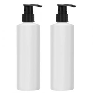 2 pi&egrave;ces chauffe-huile de massage flacons distributeurs, iklestar distributeur chauffe-huile de massage distributeur &agrave; pompe en plastique pour shampoings, huiles de massage et chauffe-lotion, 250 ml x (Tyue-Direct, neuf)