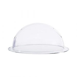HMF 46728 Demi-sphère en acrylique avec rebord, coiffe DIY en acrylique | dome acrylique Ø 28 cm | Transparent (hmf_shop, neuf)