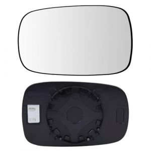 Mingke Verre de R&eacute;troviseur Gauche Compatible avec Renault Clio MK3 2005-2009 Megane MK2 2002-2009 Scenic MK2 Grand Scenic MK2 2003-2009,Glace Retroviseur Exterieur avec Chauffant et Plaque de Support (Wayne Base, neuf)