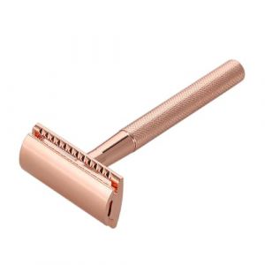 LUCKDANO Rasoir &agrave; Double Tranchant en Acier Inoxydable &ndash; Rasoir &agrave; Barbe de s&eacute;curit&eacute; de qualit&eacute; Sup&eacute;rieure pour un Retrait sans Effort de la Moustache &ndash; Outil de Rasage Manuel Pratique pour la Maison (Ladrim, neuf)