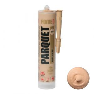 Mastic de qualit&eacute; sup&eacute;rieure couleur h&ecirc;tre pour parquet et stratifi&eacute; FOME FLEX PARQUET - H&ecirc;tre, &eacute;lastique, durable, peut &ecirc;tre peint et peut &ecirc;tre peint. Id&eacute;al pour remplir et r&eacute;parer les joints et les (UAB Tegra State, neuf)
