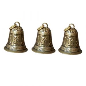 OATIPHO 3 Pièces Cloche en Laiton Miniature Cloches De Protection Rétro Cloche De Vin Cloche d'animaux Cloche De Ferme Cloches De Chameau Rustique Animal Hommes Et Femmes Décorations (Tsun Ki-sung, neuf)