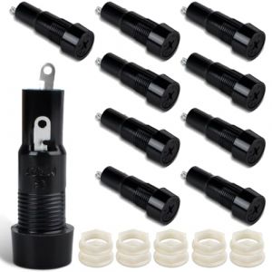 Innfeeltech 10pcs vis cruciforme capuchon à souder monté porte-fusible base pour fusible 5x20mm (XINGZHI TECH, neuf)
