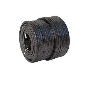 Jonoisax La Garniture De Compression À Garniture Tressée en Graphite Flexible Est Utilisée pour Le Presse-Étoupe De La Pompe, La Tige De Vanne Ou La Garniture Mécanique,4x4*1000mm (ZhePin Flagship Store, neuf)