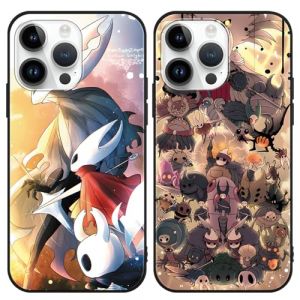 Yimctoie 2 Pi&egrave;ces Coque pour Huawei P20 Lite 5.84",Noir Silicone Prot&eacute;ger &Eacute;tui avec Manga Cool Dessin Anim&eacute; Aesthetic Figurine de Hollow Game Knight Motif Souple TPU Antichoc Housse, Manga (wangyouenshishihongtaiguanggao, neuf)