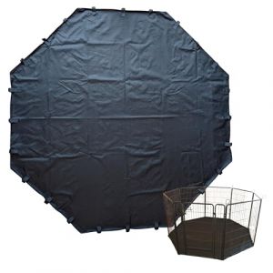SpeedwellStar Extra Large Carpet for Pet Dog Base Heavy Duty Waterproof Liner Durable Fabric Oxford + PVC Universal Black Cage Non Incluse (Speedwellstar, neuf)