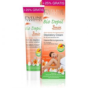 EVELINE COSMETICS Crème épilatoire « Bio Depil » 3 min Express Effect 125 ml (Zeitburg Schmuck & Uhren, neuf)