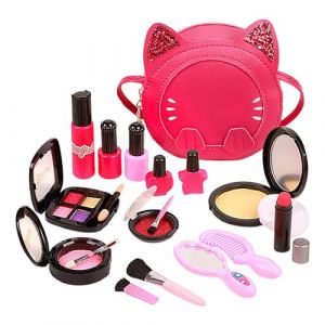 Ensemble cosmétique jouet pour, kit de maquillage | Kit de cosmétiques princesse de dessin animé | Ensemble de maquillage mignon, jouets de jeu de rôle pour pour la maison, la maternelle, la crèche, (wenesly, neuf)