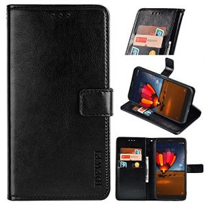 BellaCase Coque Nokia XR20 Étui en Cuir Premium Nokia XR20 [Emplacements pour Cartes] [Béquille] [Magnétique] Housse pour Smartphone Nokia XR20(Noir) (Bella Custodia, neuf)