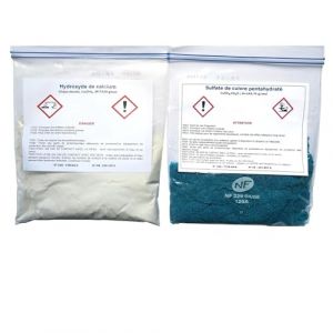 kit de poudres extra fines pour fabrication de bouillie bordelaise (125, 250 et 500 Grammes) (S.A.S EDEN, neuf)