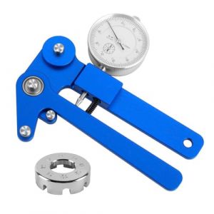 Gorise Tensiom&egrave;tre pour rayons de v&eacute;lo, alliage d'aluminium, indicateur pr&eacute;cis de haute pr&eacute;cision, avec cl&eacute; (Gorise, neuf)