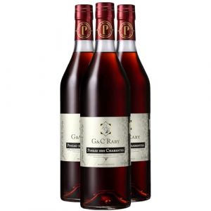 Pineau des Charentes - Rouge - G et C Raby - Vin Rouge du Sud-Ouest (3x75cl) (e-boissons, neuf)