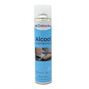 DSTOCK60 - Alcool isopropylique 99&deg; a&eacute;rosol &ndash; 600ml &ndash; Parfait comme nettoyant, solvant et d&eacute;graissant (DSTOCK60, neuf)
