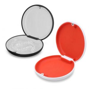 XOXVURI 2 Pièces Boite Gouttiere Dentaire Boite A Dentaire Portable Boite Appareil Dentaire Kit Dentaire Boîte De Rangement Pour Rangement Prothèses (FASHU GNAHZ LTD, neuf)