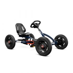 BERG Buddy Classic Blue | Kart &agrave; p&eacute;dales d&egrave;s 3 Ans | Design Classique | Pneus Tout-Terrain Robustes | Si&egrave;ge r&eacute;glable | Conduite Stable et s&eacute;curis&eacute;e | Id&eacute;al pour l&rsquo;ext&eacute;rieur (BERG | The Outdoors Is Yours, neuf)