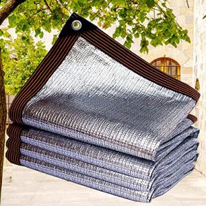 Store Banne Manuel ，Filet Auvent Chaleur pour Store Exterieur Terrasse ， 90% Bache Anti UV pour Protection Piscine 3x7m Brise Vue Balcon HDPE en Toile Ombrage Pergola Voiles D'ombrage pour Patio (DGSFES, neuf)