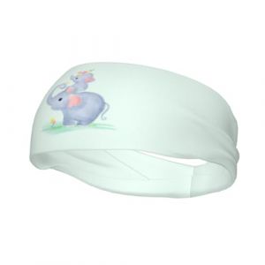 Bandeaux éléphant mignons pour hommes et femmes, antidérapants, anti-transpiration, pour le sport, la gym, le basket-ball, le yoga (ruianshihuichenjiayouzhanguanliyouxiangongsi, neuf)