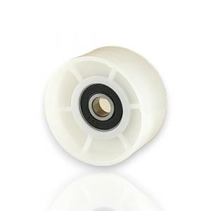 DEKAROX Poulie tendeur pour Bosch Siemens 632045 00632045 avec 45 mm de diamètre et 22 mm de largeur - Roulement à billes 608RS pour sèche-linge comme Avantixx Classixx Logixx Maxx iQ Series (Dekarox, neuf)