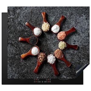 KitchenYeah&copy; Protection Plaque Cuisson Deco Cuisine Cache Induction 58x51 cm Protege Pour Cuisiniere Protection Cuill&egrave;re - Herbes - Epices - Cuisine - Industriel (KitchenYeah, neuf)