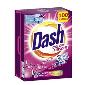 Dash® Color Fresh Poudre I Lessive pour linge coloré I 100 lavages I linge frais et lumineux | 6,5 kg (iqproduct, neuf)