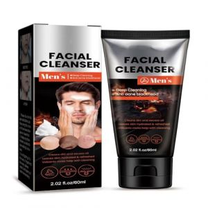 Nettoyant Visage &Agrave; La Roche Volcanique For Hommes: Nettoyage En Profondeur Des Pores, Contr&ocirc;le Du S&eacute;bum, &Eacute;limination Points Noirs, Soulagement De L'acn&eacute;, Hydratant Et Rafra&icirc;chissant(1PCS) (TS TAC SKY, neuf)