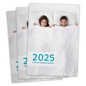 Plan d'occupation d'int&eacute;rieur 2025-2026, calendrier d'occupation des chambres, calendrier de r&eacute;servation pour h&ocirc;tels, maisons d'h&ocirc;tes et maisons de vacances, locations de vacances, vacances et (Primus-Print, neuf)