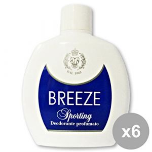 BREEZE Squeeze Sporting Lot de 6 déodorants 100 ml Soin du corps (CorpoeCapelli, neuf)