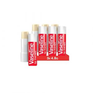 Vaseline Lip Therapy Rosy| Baume à lèvres teinté nourrissant | Hydratant pour les lèvres (Rosy (3 Pièces)) (prsWORLD, neuf)