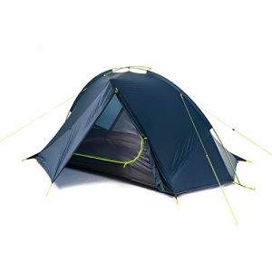 Naturehike Tagar Ultralégère Sac à Dos Tente pour 1,2 Personnes en Une Couche Installation Facile Anti-UV Coupe Vent Imperméable pour Cyclisme Activités en Plein air (1P - Bleu Marin) (Naturehike EU, neuf)
