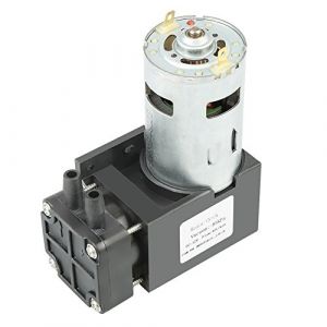 Mini pompe &agrave; vide d'air de CC, petite pompe &agrave; vide d'Oilless de 12V 42W -85KPa d&eacute;bit 40L / min (Cusco-eu, neuf)