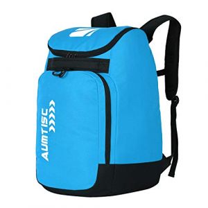 AUMTISC Sac &agrave; Dos pour Chaussures de Ski Sacs de Ski l&eacute;gers pour Le Snowboard Bagages de Voyage Durable Bleu (AUMTISC STORE, neuf)
