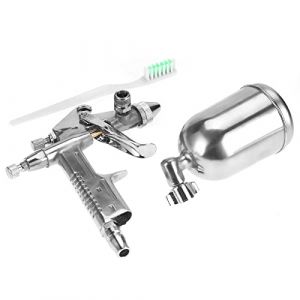 Petits Pulvérisateurs de Peinture Pistolas Para Pintar Mini Aluminium Professionnel 0.5Mm Buse 125Ml Mini Pistolet Pneumatique pour la Réparation de Peinture de Voiture (Eugeeu, neuf)
