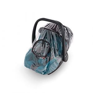 Recaro Kids, Protection Pluie Compatible avec Avan, Guardia et Privia Evo, Habillage de Pluie pour Sièges-Auto Bébé, Facile à Utiliser (E.M.P Conception, neuf)