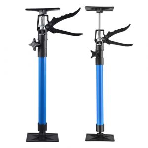 2 &Eacute;tai T&eacute;lescopique,Hauteur R&eacute;glable,&Eacute;tai De Soutien,Pince De Porte Rotative 360&deg;,Support &Agrave; D&eacute;gagement Rapide,Maximum 40Kg*2,&Eacute;tai Porte T&eacute;lescopique Pour Cadres De Porte,Plafond Montage (50-115cm) (SILVER LION Limited, neuf)