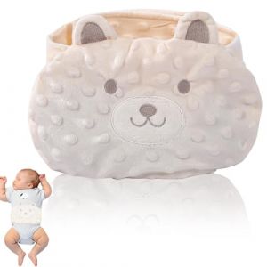 YAOYYG Bouillotte Bebe Anti Colique, Ceinture Anti Colique Bebe,Id&eacute;ale Pour Les Maux De Ventre Et Les Ballonnements, Haricots Rouges Remplis,Peut &Ecirc;tre Chauff&eacute; Et Lavable (PuSaSenJunKe, neuf)