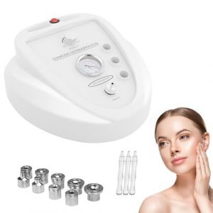 Appareil de microdermabrasion 3 en 1, appareil de microdermabrasion hydrafacial avec 9 têtes diamantées, machine professionnelle de dermabrasion diamant pour le rajeunissement du visage, la croissance (Chesunge, neuf)