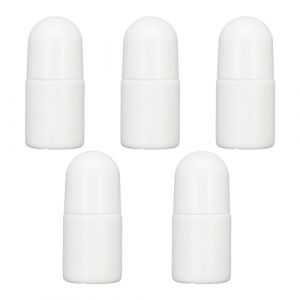 5 Pièces Bouteilles à Bille Vides,Flacons à Bille Vides,Roll On Vide,Rechargeable Bouteilles de Rouleau,Flacon Voyage 30ml,Rechargeables Roll On Flacon Portable pour Parfum,Voyage,Aromathérapie (ZhiKaiKeJiYouXianGongSi, neuf)