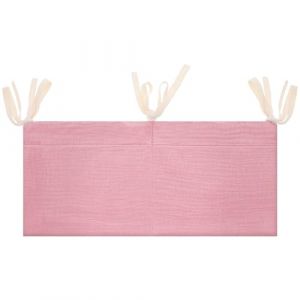 HJZHII Sac de rangement à suspendre pour biberon de lait - Sac de rangement en coton - Organiseur de couches à suspendre pour dortoir, lit superposé (rose) (successful career, neuf)